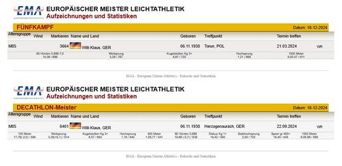 DLV - Wahl Seniorensportler des Jahres 2024